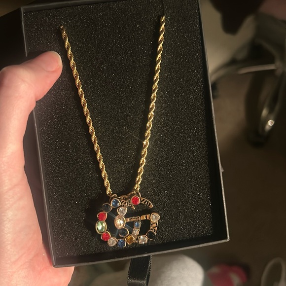 Gucci upcycled gold necklace - Picture 1 of 2